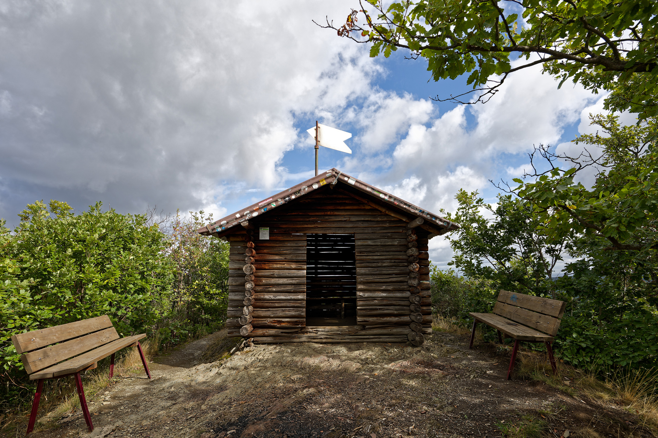 Schutzhütte auf dem Schrock bei Altenahr